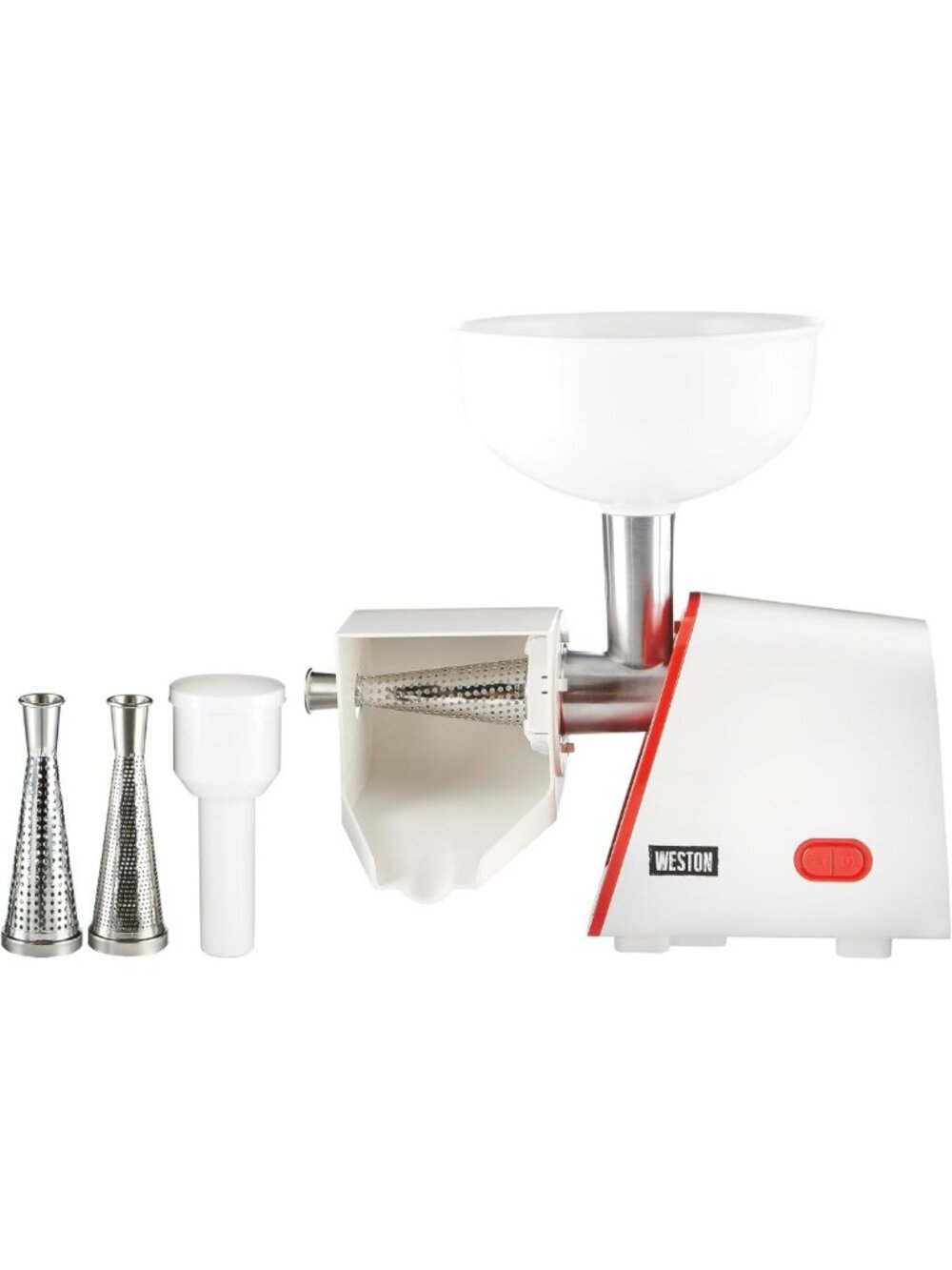 Deluxe Electric Tomato Strainer & Food Mill - Perfect for Homemade Sauces!